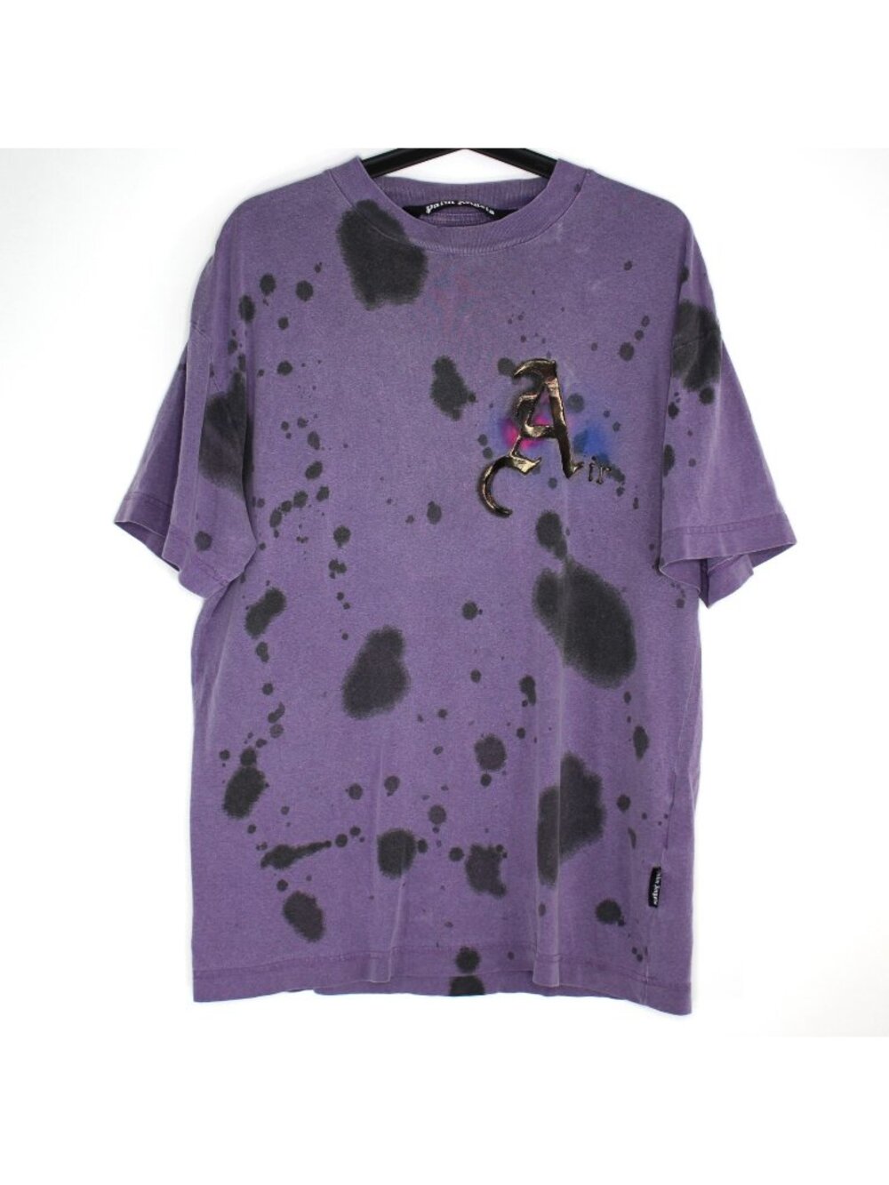 Palm Angels Mens Large Air Tie-Dye T-Shirt H1011